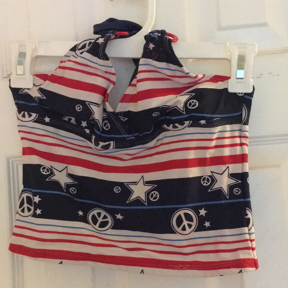 Cute little two piece kids swim suit